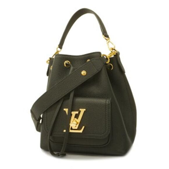 Louis Vuitton Emplant LockMe Bucket NV Shoulder Bag Noir Black - Picture 1 of 6